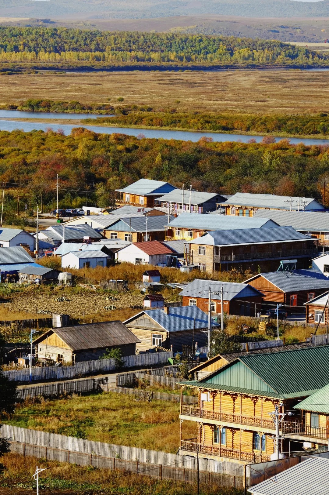 内蒙临江村｜日出后宛如油画的中俄边陲小镇_4_Mozi夏_秋景-大兴安岭-国庆特辑-来自52tours 我爱旅游网